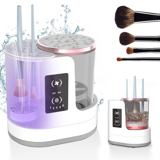 Electric Makeup Brush Cleaner — Rechargeable Auto Cleaning Tool
