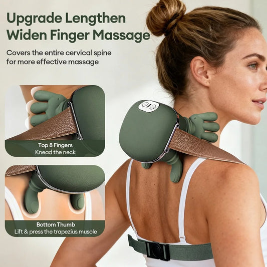 Wireless Neck & Shoulder Massager — Kneading Shawl