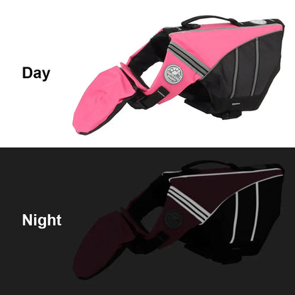 New Reflective Pet Dog Swimsuit Life Jacket