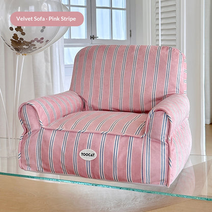 Warm Fleece Dog And Cat Bed Fully Detachable And Washable