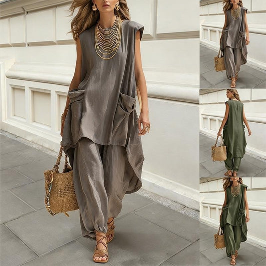 Women's Chic Resort-Style Casual Set