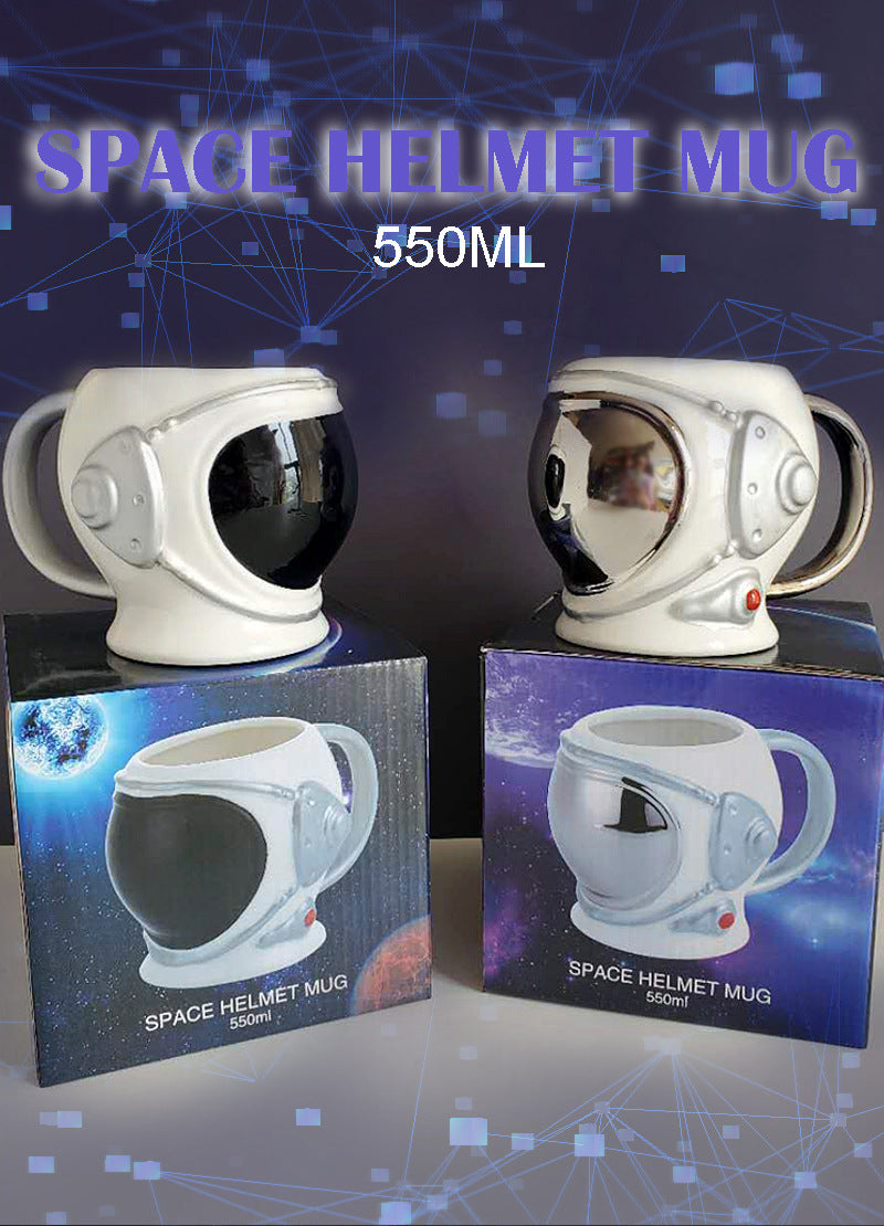 Ceramic Astronaut Mug Helmet Cup Idea