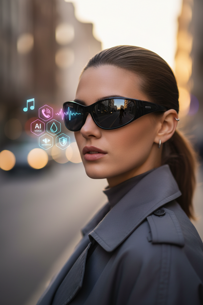 Bluetooth Smart Sunglasses – Wireless Music, Calls & UV Protection