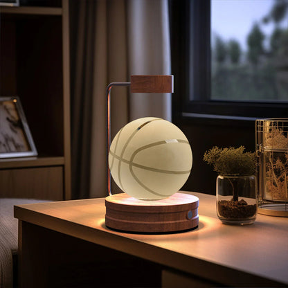 Crystal Ball Dinosaur Night Light — USB Bedside Lamp