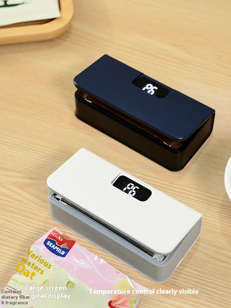 Small Portable Mini Sealing Machine Heat Seal Food Hand Press Snack Plastic Bag