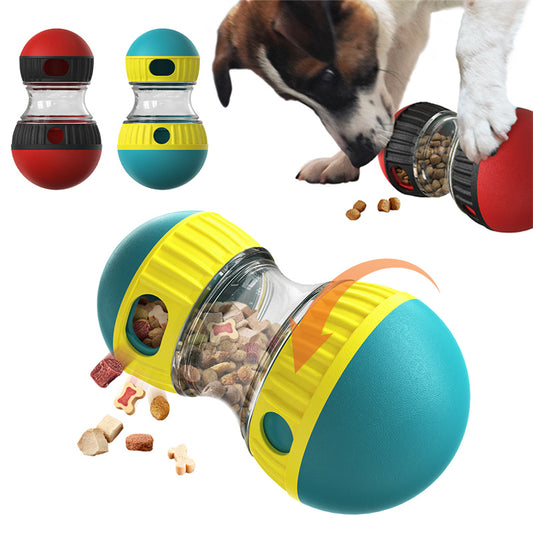 Interactive Dog Puzzle Toy — Slow Feeder Food Ball