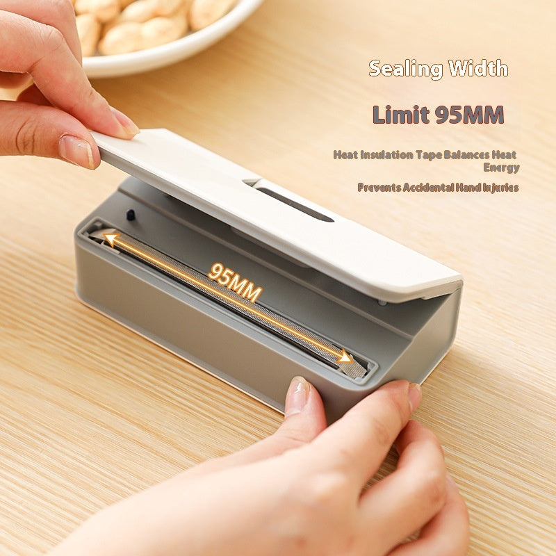 Small Portable Mini Sealing Machine Heat Seal Food Hand Press Snack Plastic Bag