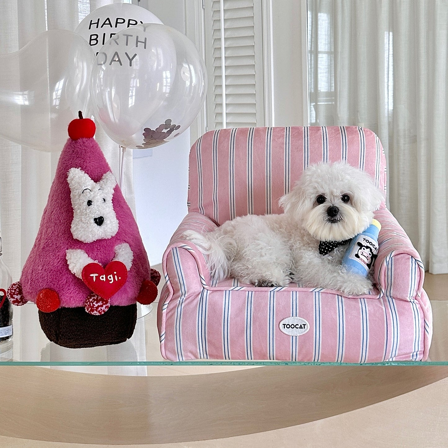 Warm Fleece Dog And Cat Bed Fully Detachable And Washable